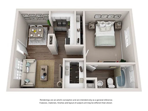 Floor plan Aldrich