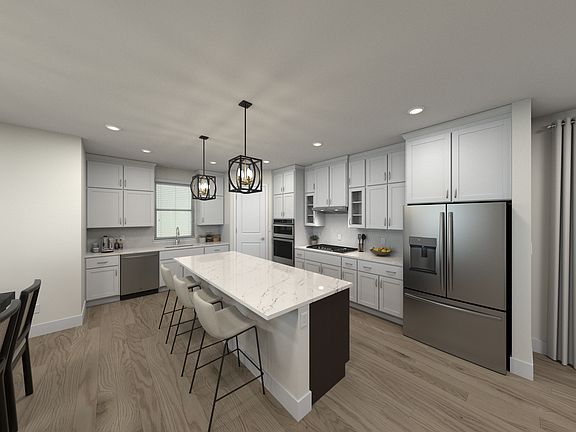 Skip takeout and prep dinner in the well-appointed kitchen.