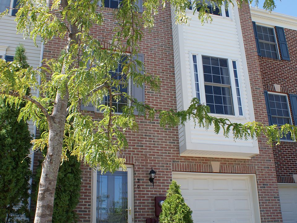 Front of home and garage.