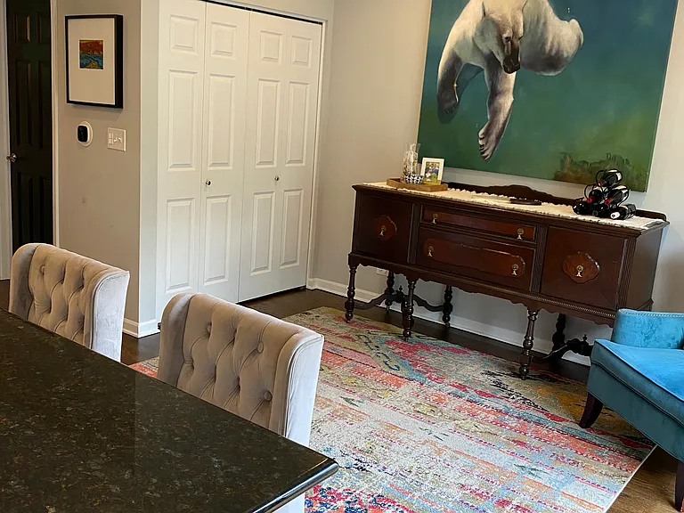 Kitchen breakfast nook and pantry