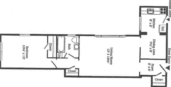 Explore this chic urban apartment layout, designed for modern living. Explore this chic urban apartment layout, designed for modern living.