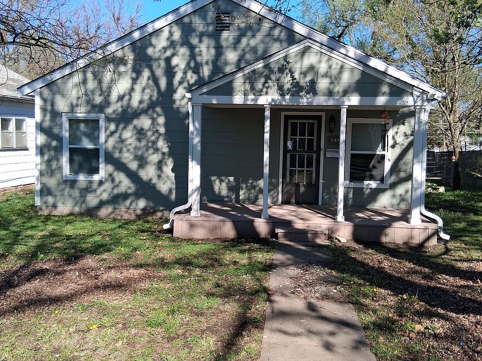 front of the house
