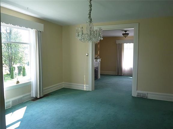 Plenty of light in the spacious living and dining rooms.