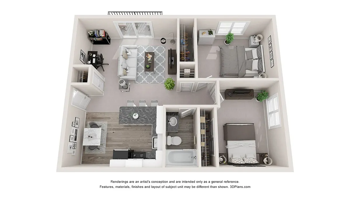 Floor plan The Colonial