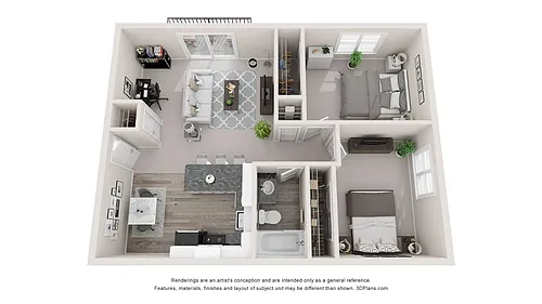 Floor plan The Colonial