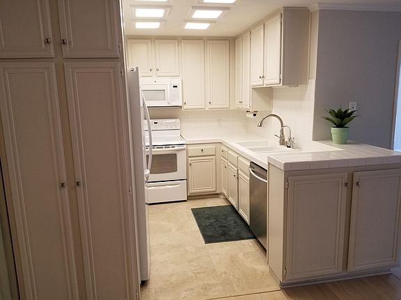 Kitchen, taken from the dining area.