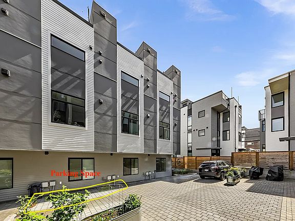 Included dedicated off-street parking spot