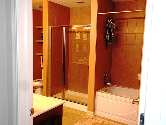 Master Bath separate shower stall