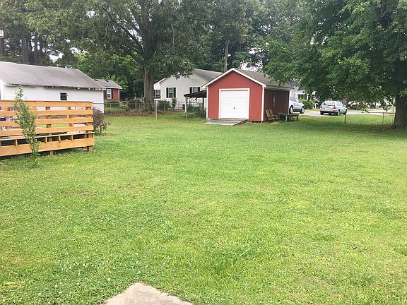 Back Yard with Shed and Deck