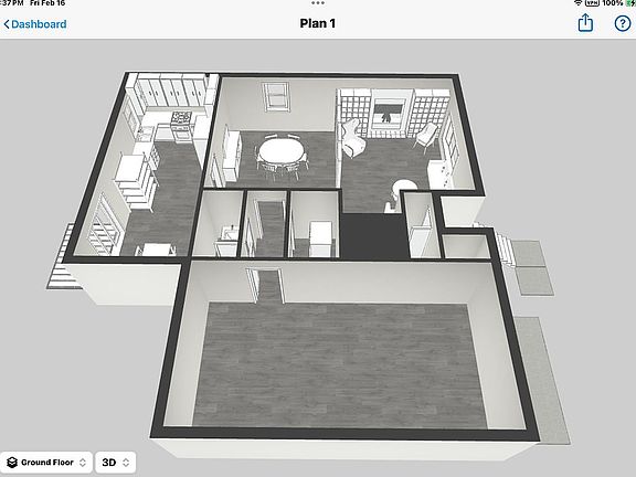 1st floor (not exact)