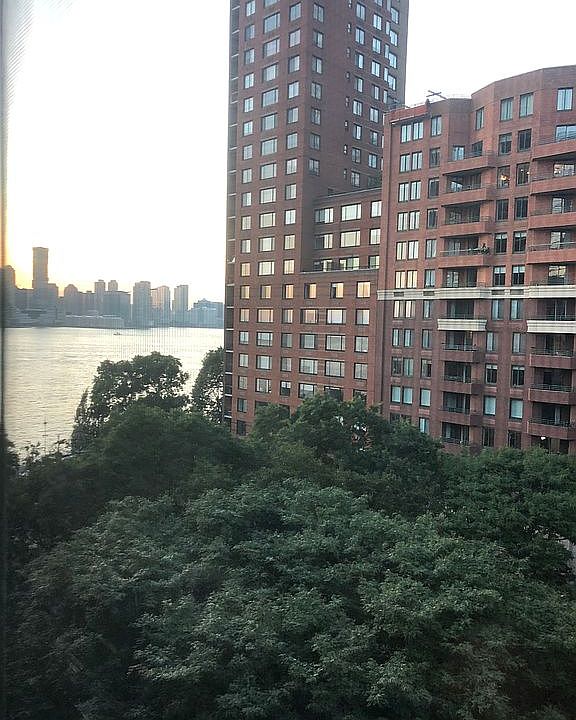 Riverview from window