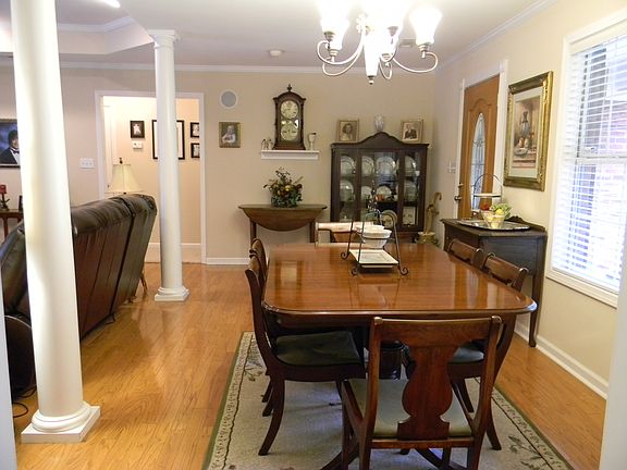 Dining room and front entry