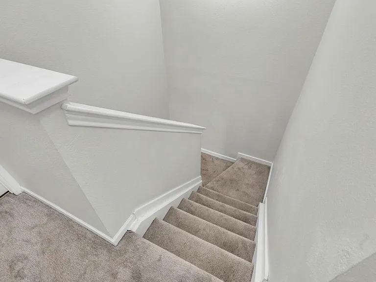 Stairs to the second floor
