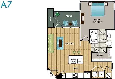 Floor plan A7