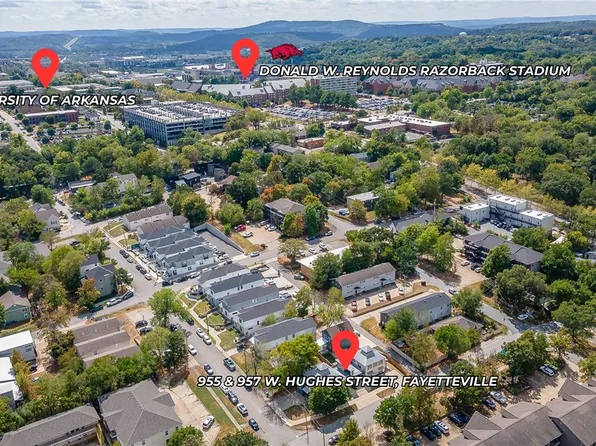 955 & 957 W Hughes St, Fayetteville, AR 72701
