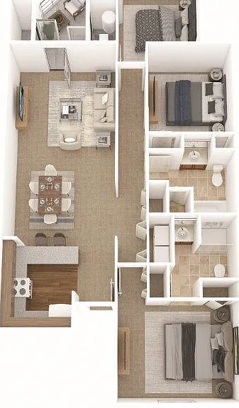 Steeplechase Apartments and Townhomes — Photo 29