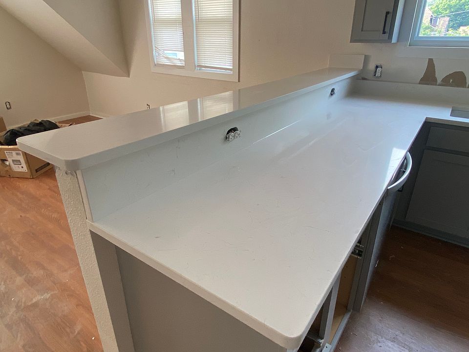 New Quartz counters installed last week.