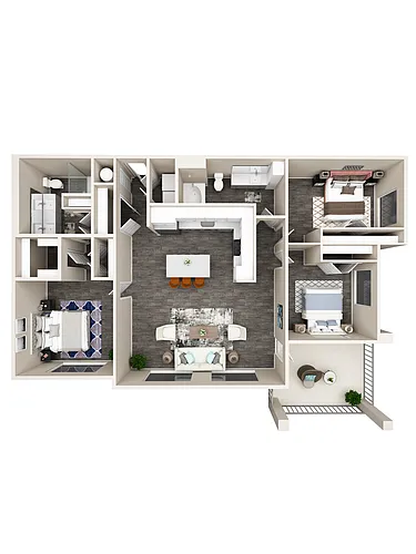Floor plan C1