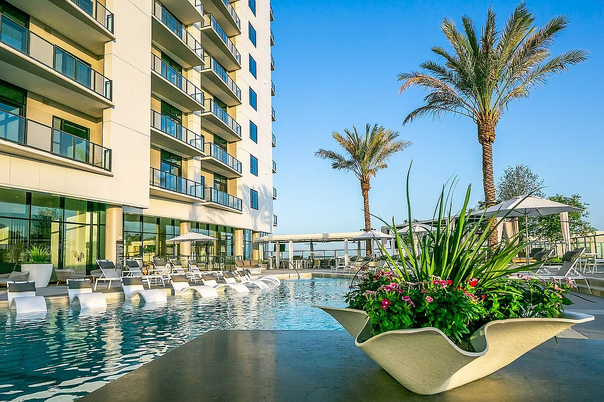 Expansive Pool Deck - Drewery Place