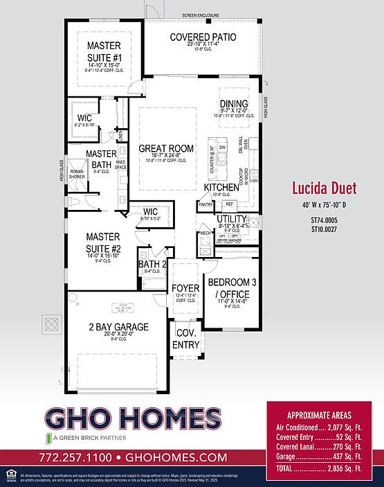 Lucida Duet Plan, Lake Park at Tradition, Port Saint Lucie, FL 34987