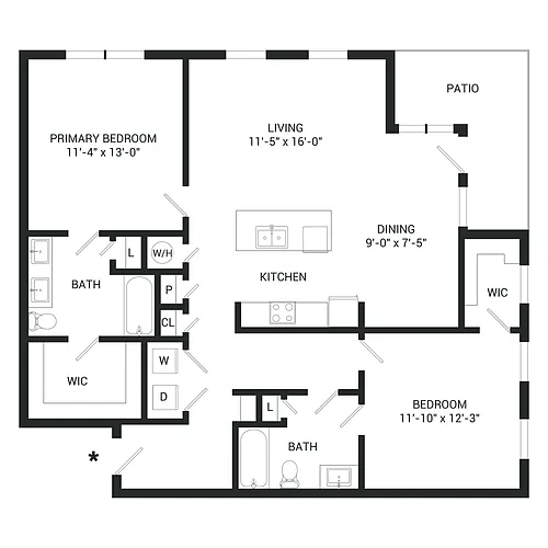 Floor plan Heather