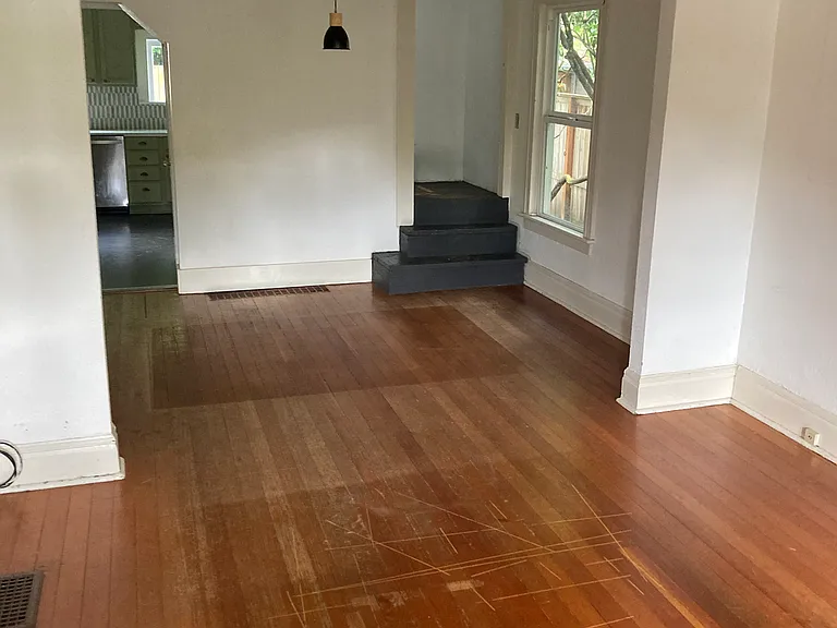 New floors on ground floor are in process of being installed.