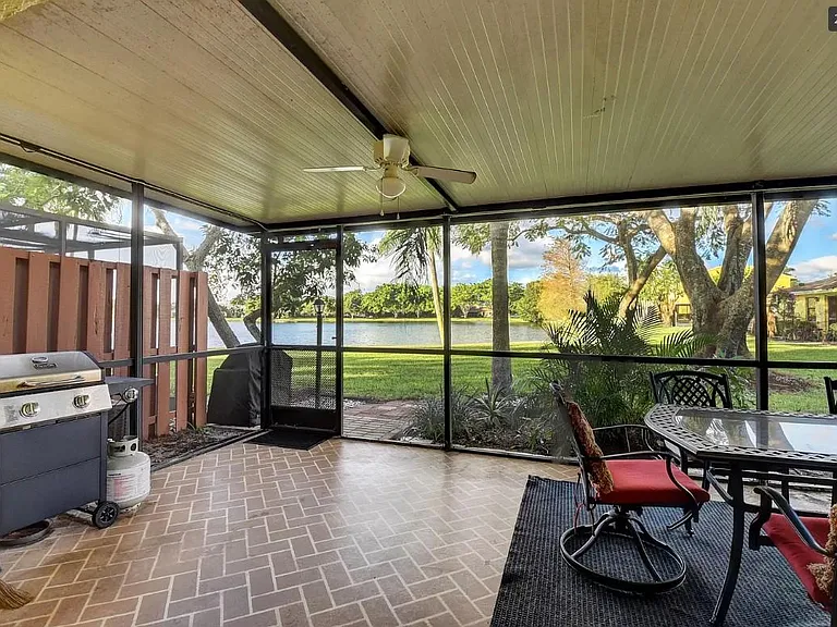 Patio with view