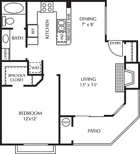 Floor plan Aliso Renovated