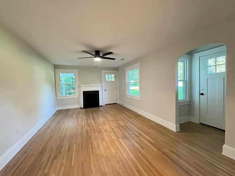 Entry and Living room