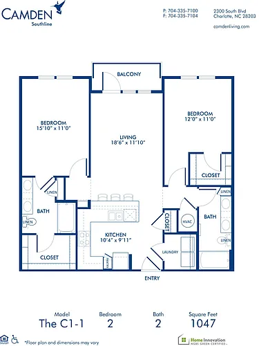 Floor plan C1-1