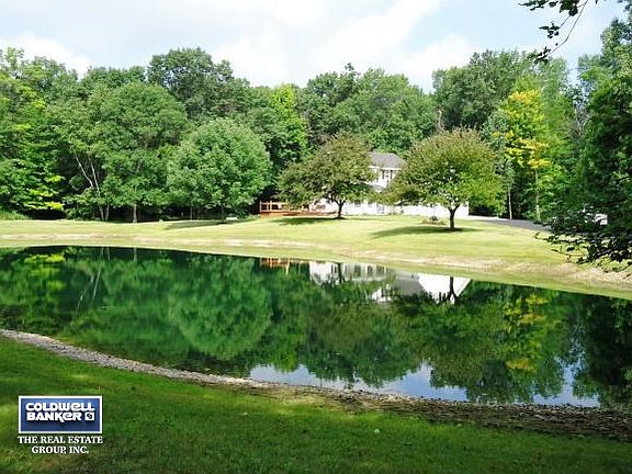 Serene Front Yard Pond