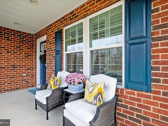 Inviting front porch