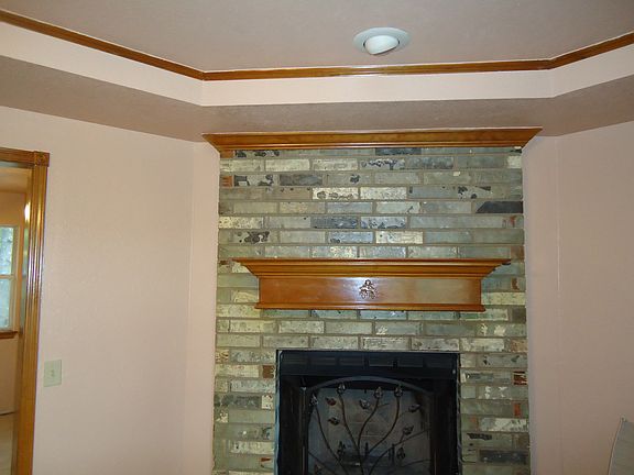 living room fireplace