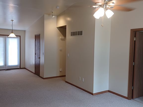 View inside the front door of the main room.