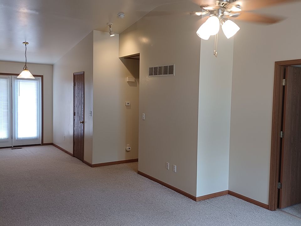 View inside the front door of the main room.