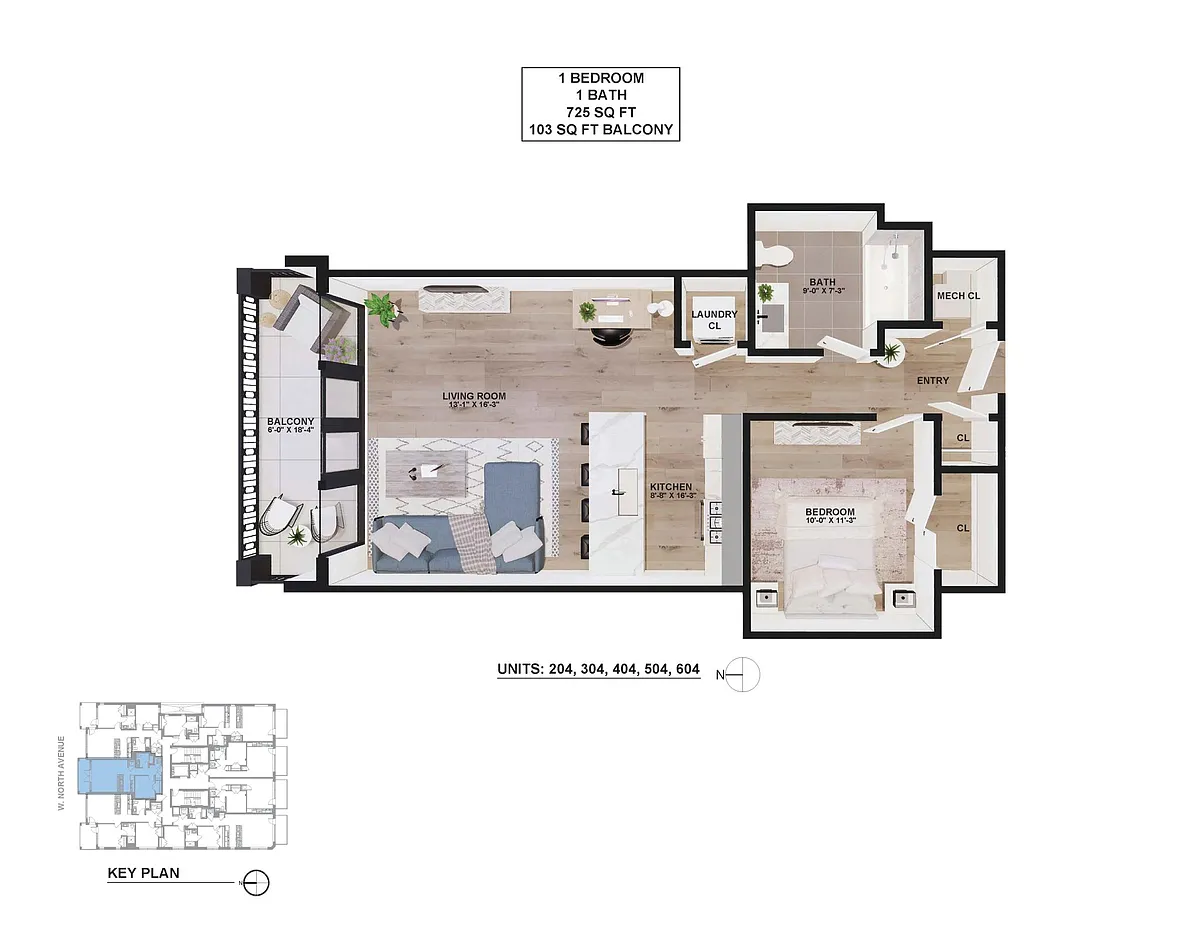 Floor plan 404