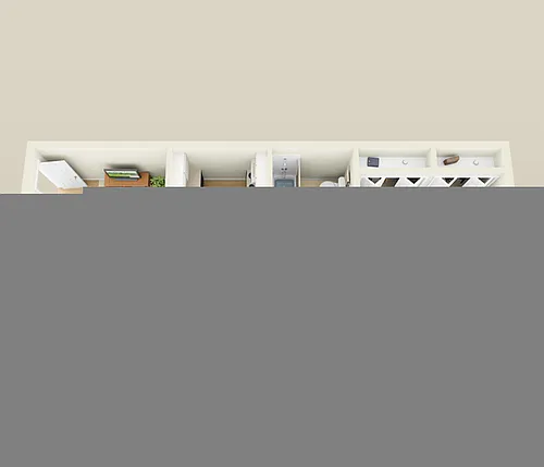 Floor plan Private Entrance 1 Bedroom