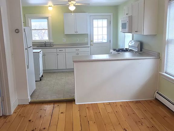 Dining area or living room space.