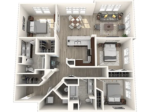 Floor plan C1