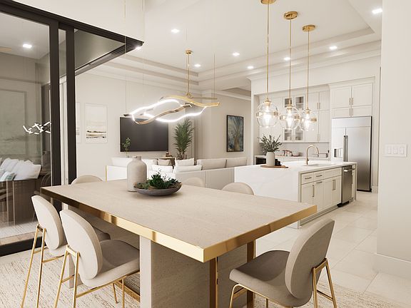 Dining Virtual Rendering Artistry