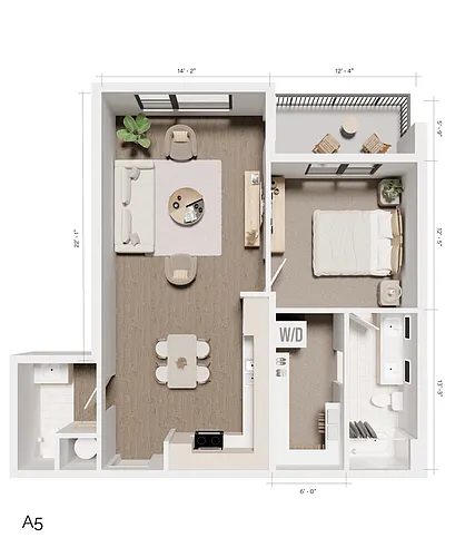 Floor plan Willow