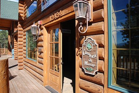 Beautiful Log Office Building