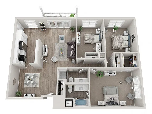 Floor plan Chestnut