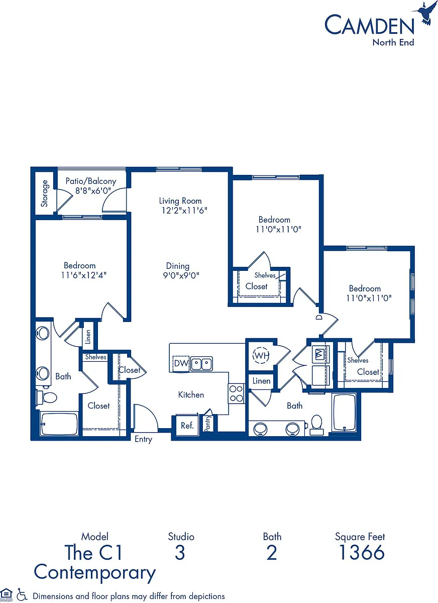 Floor plan The C1