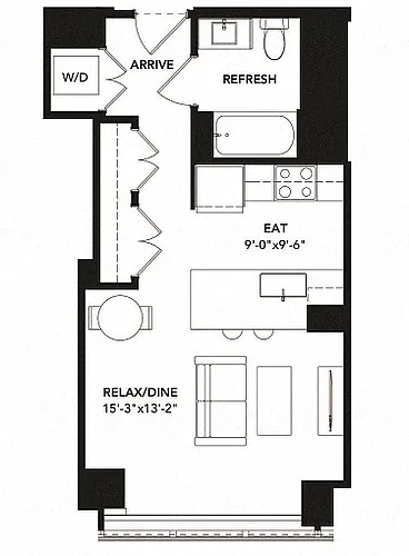 Floor plan 466