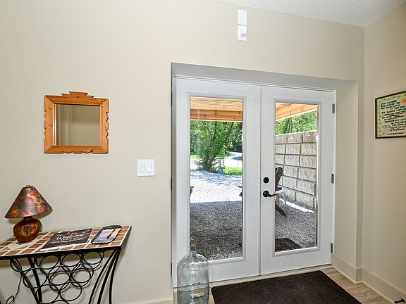 Foyer to apt. Sign-in book at table. Notice our H.O.G. Jug....Guests are invited to write down prayers of gratitude, solicitation, whatever is on their heart. The note(s) is folded and dropped in the jug. (What goes in the jug, stays in the jug)!