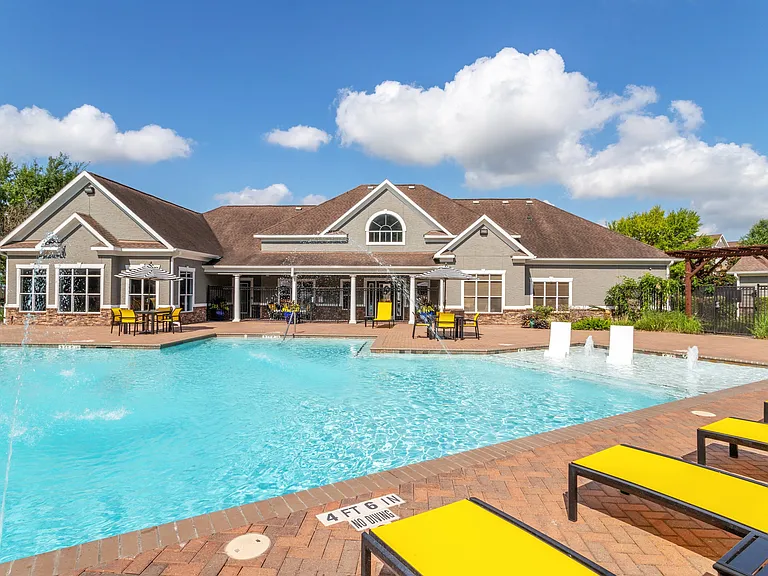 Pool with Lounge Chairs