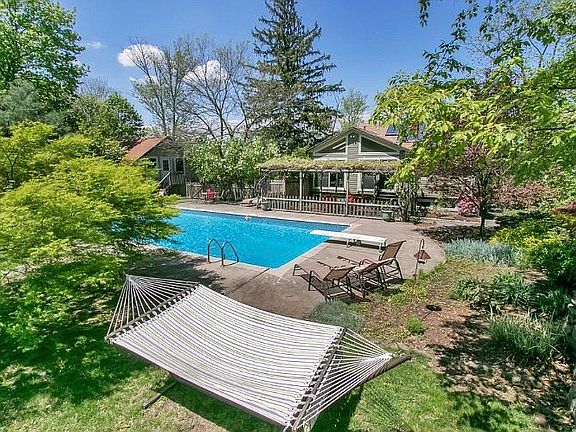 Backyard view of main home