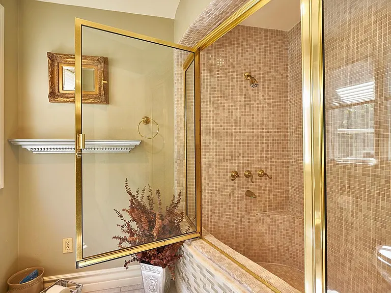 Third master bathroom shower
