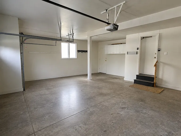 Large 3 car garage
